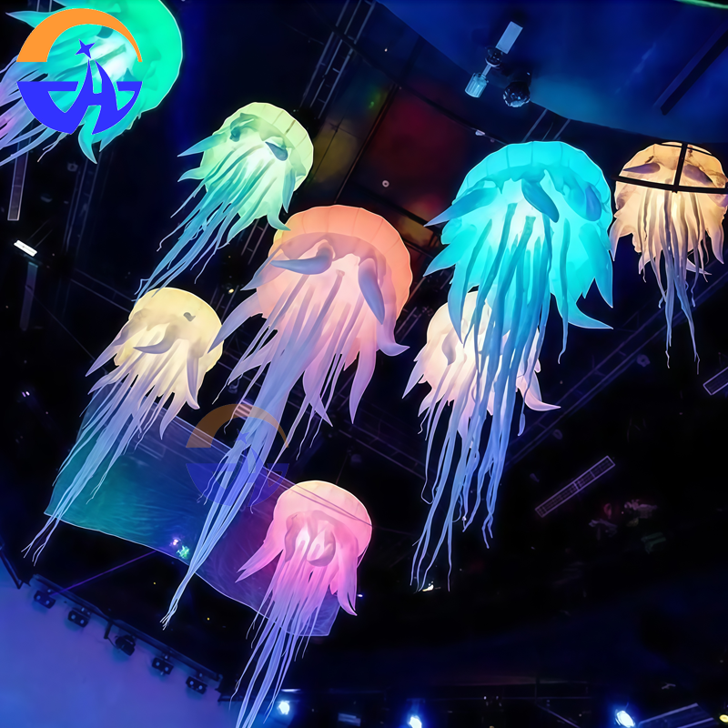 Led Balloon Light - Giant LED Glowing Inflatable Jellyfish Hanging