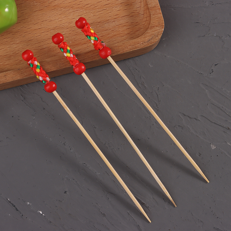 Centerpiece Stick - 100Pcs/Pack Creative Fruit Fork Cocktail Stick
