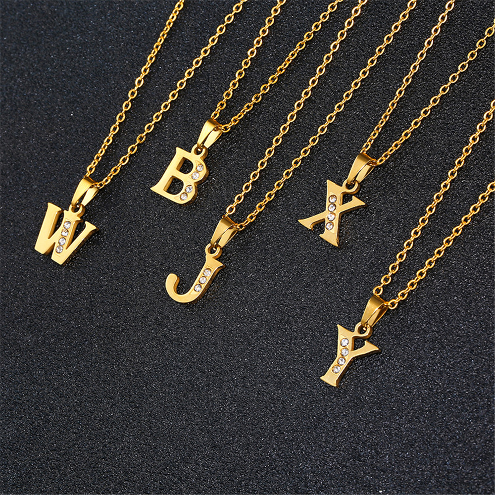 Event Z - Small Initial Letter Name Pendant Female