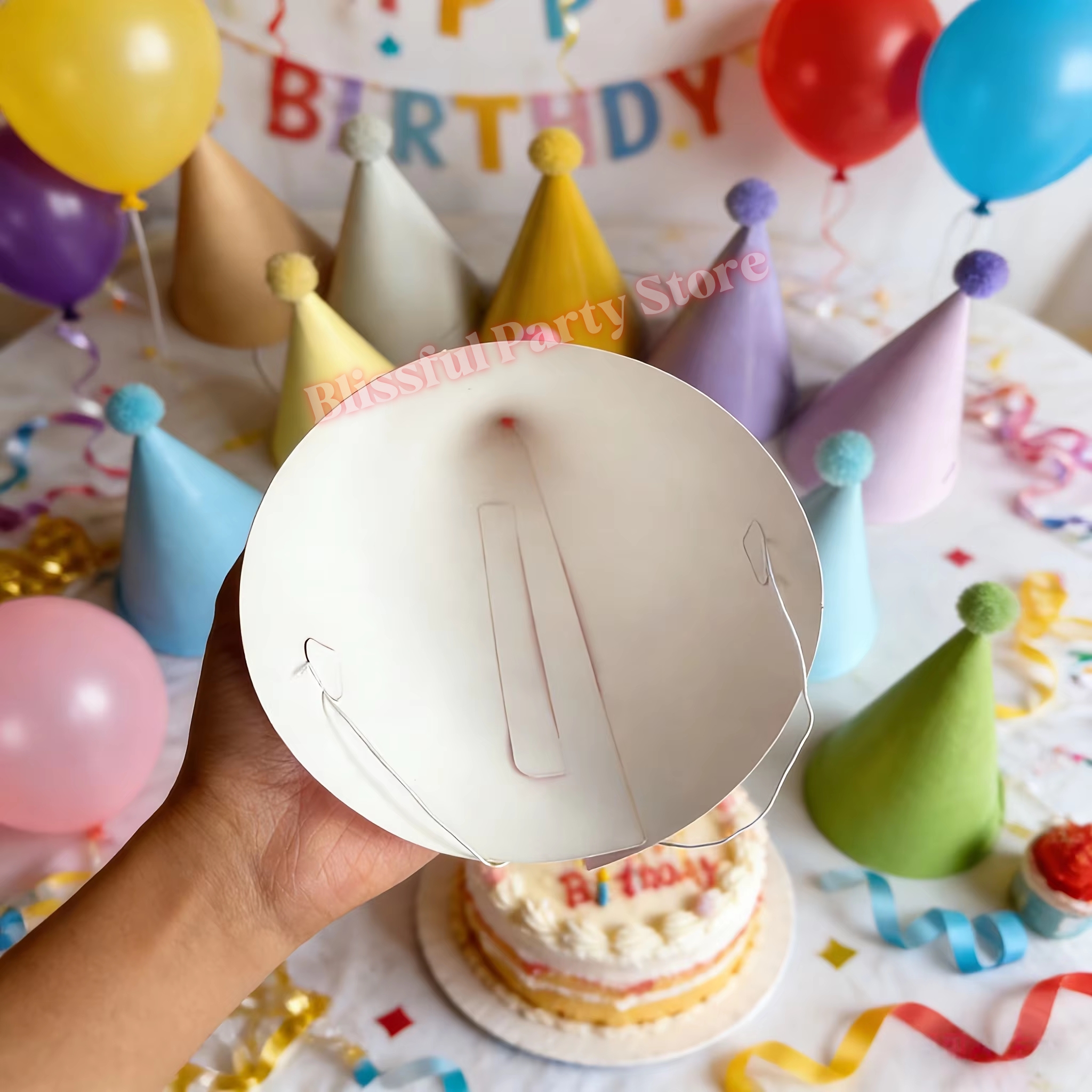 Colorful Birthday Party Hats M - Party Hat Cone reseña y precio