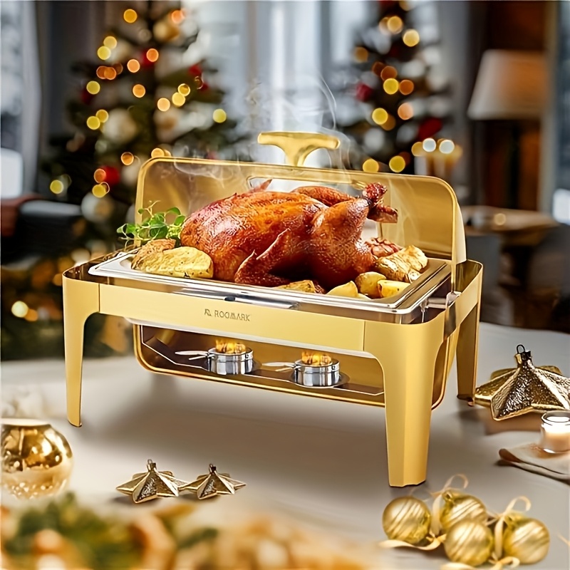 9QT Stainless Steel Buffet War - Event & Party Supply Photos reseña y precio