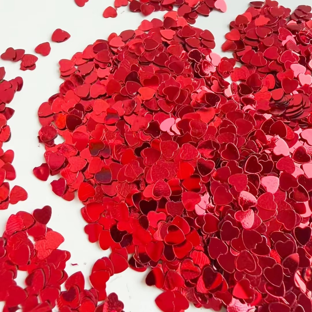 Red Love Heart Table Confetti  - Confetti Cannon Tube reseña y precio