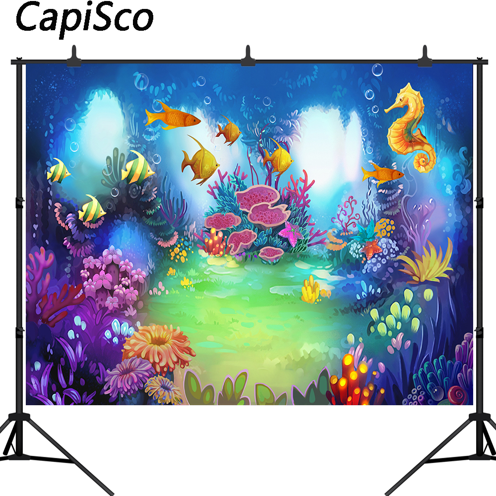 Capisco Under the sea photogra - Dessert Table Backdrop reseña y precio