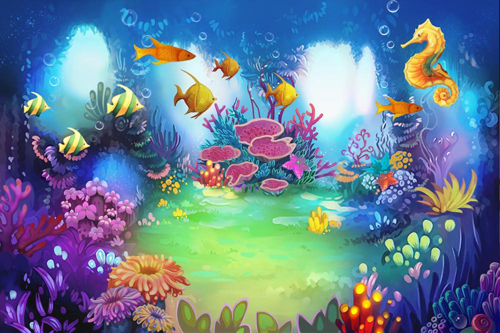 Capisco Under the sea photogra - Dessert Table Backdrop reseña y precio