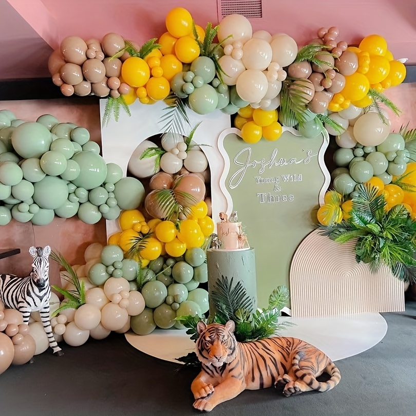 146pcs Sage Green Yellow Ballo - Balloon Arch Kit reseña y precio
