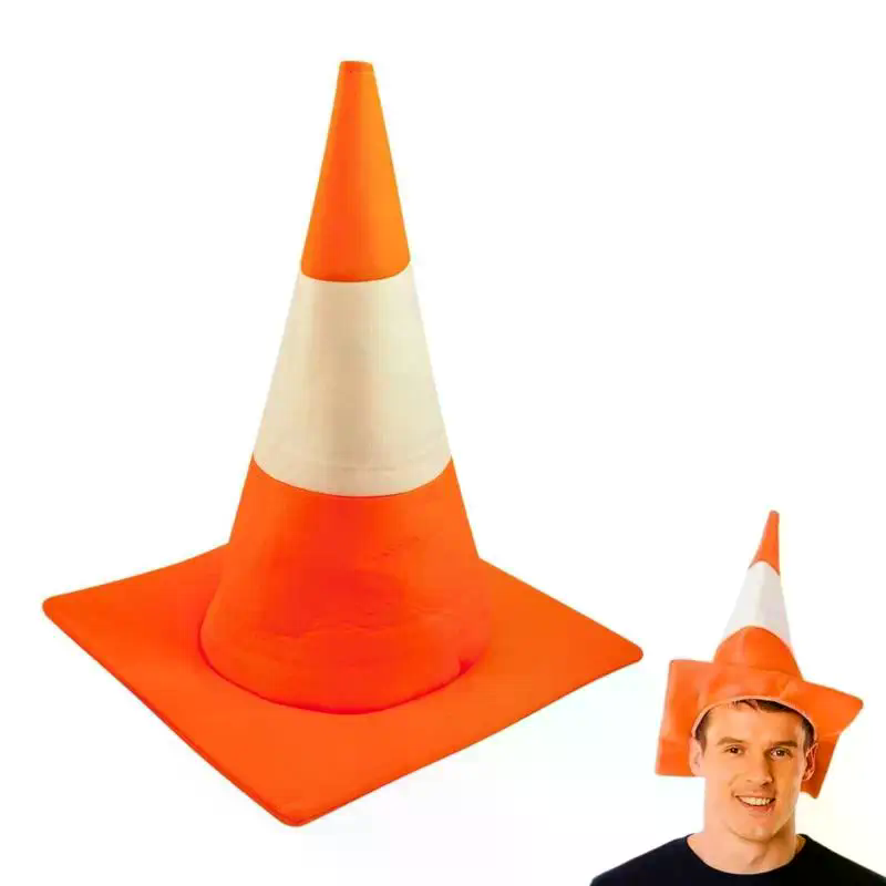 1 PCS Traffic Cone Hat Hallowe - Party Hat Cone reseña y precio