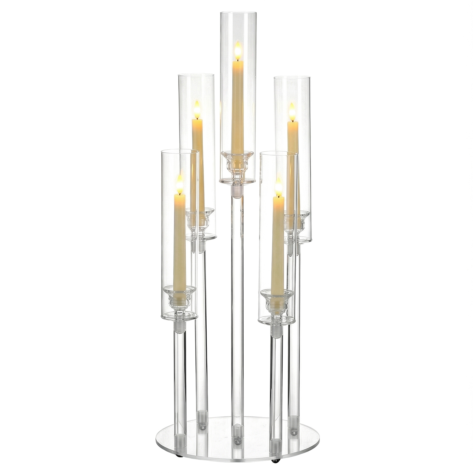 20/10PCS 5 Arm Acrylic Candle  - Centerpiece Stick reseña y precio
