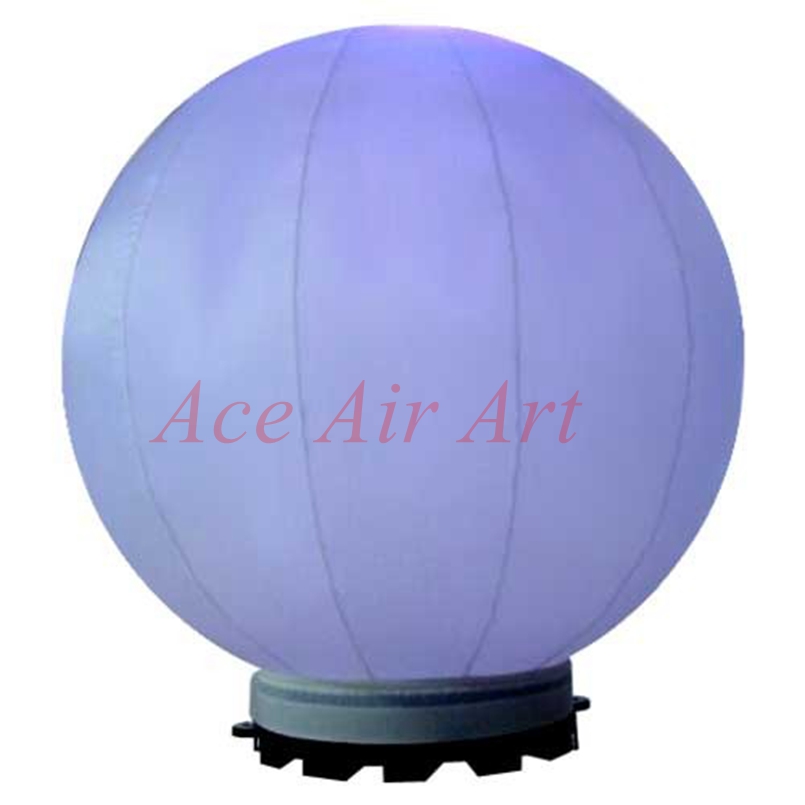 Inflatable White Round Ball, P - Party Event Supplier reseña y precio