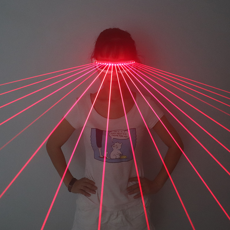 650nm Red Laser Glasses Stage  - Event Party Dj reseña y precio