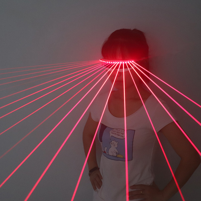 650nm Red Laser Glasses Stage  - Event Party Dj reseña y precio