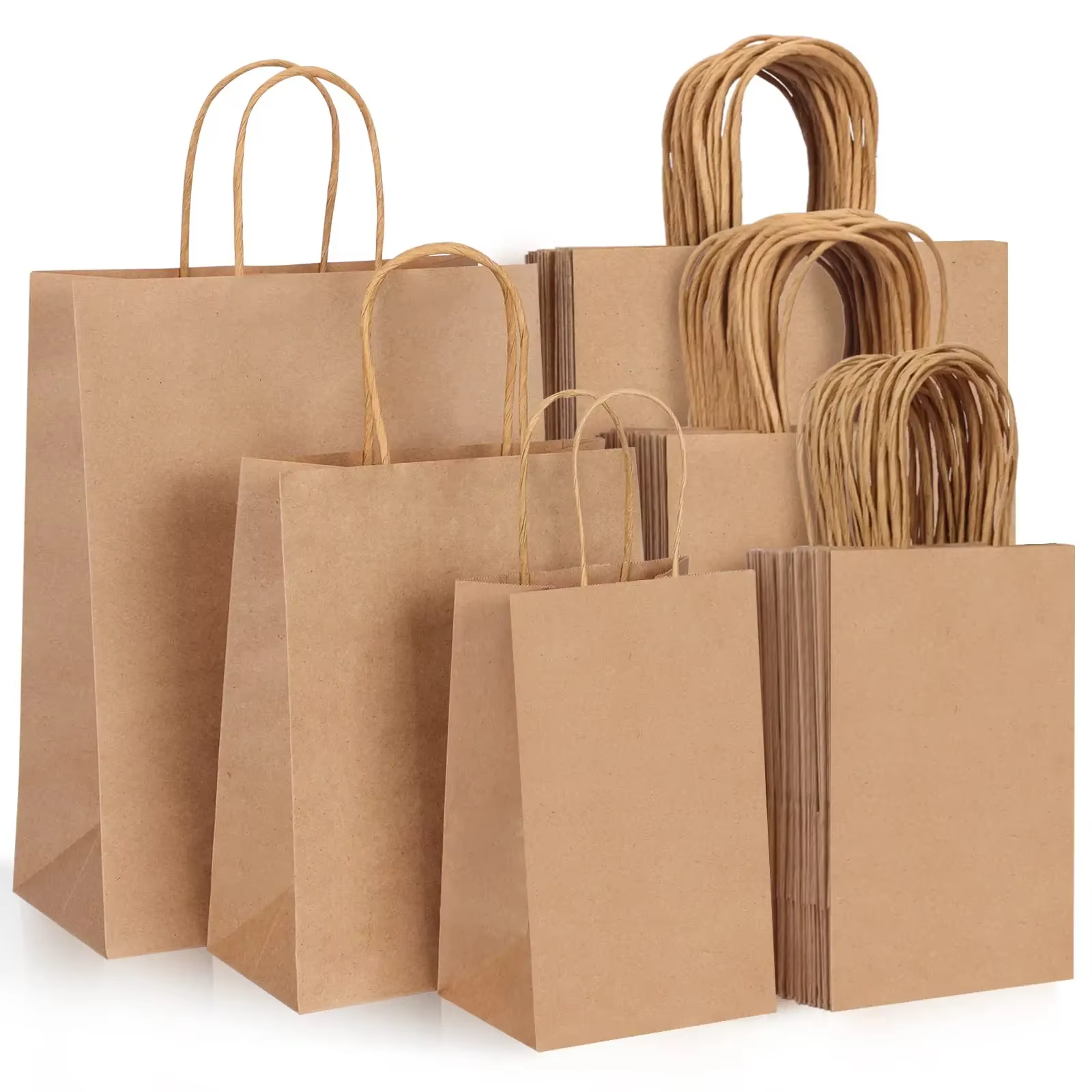 10/25/50pcs/lot Kraft Paper Ba - Party Event Supply Store reseña y precio