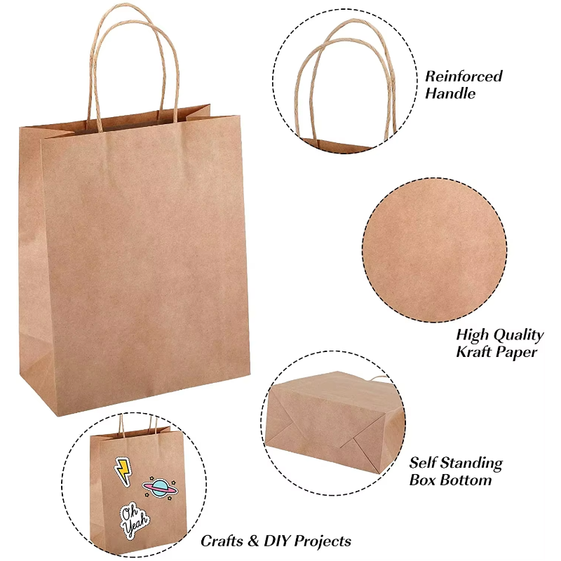 10/25/50pcs/lot Kraft Paper Ba - Party Event Supply Store reseña y precio