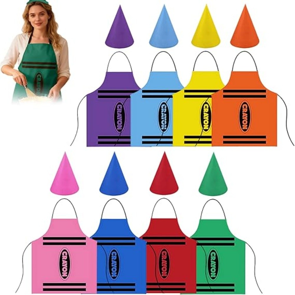 New Colorful Crayon Themed Gno - Party Hat Cone reseña y precio