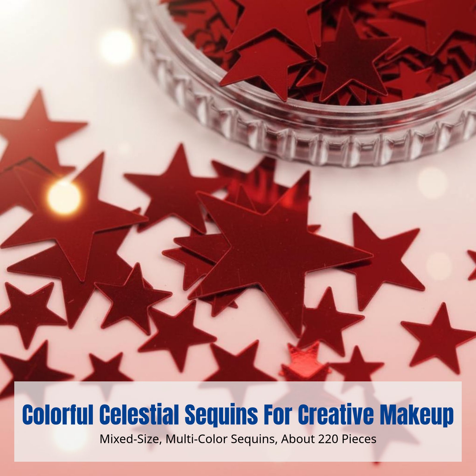 Celestial Sparkle Face Sticker - Event & Party Supply Photos reseña y precio