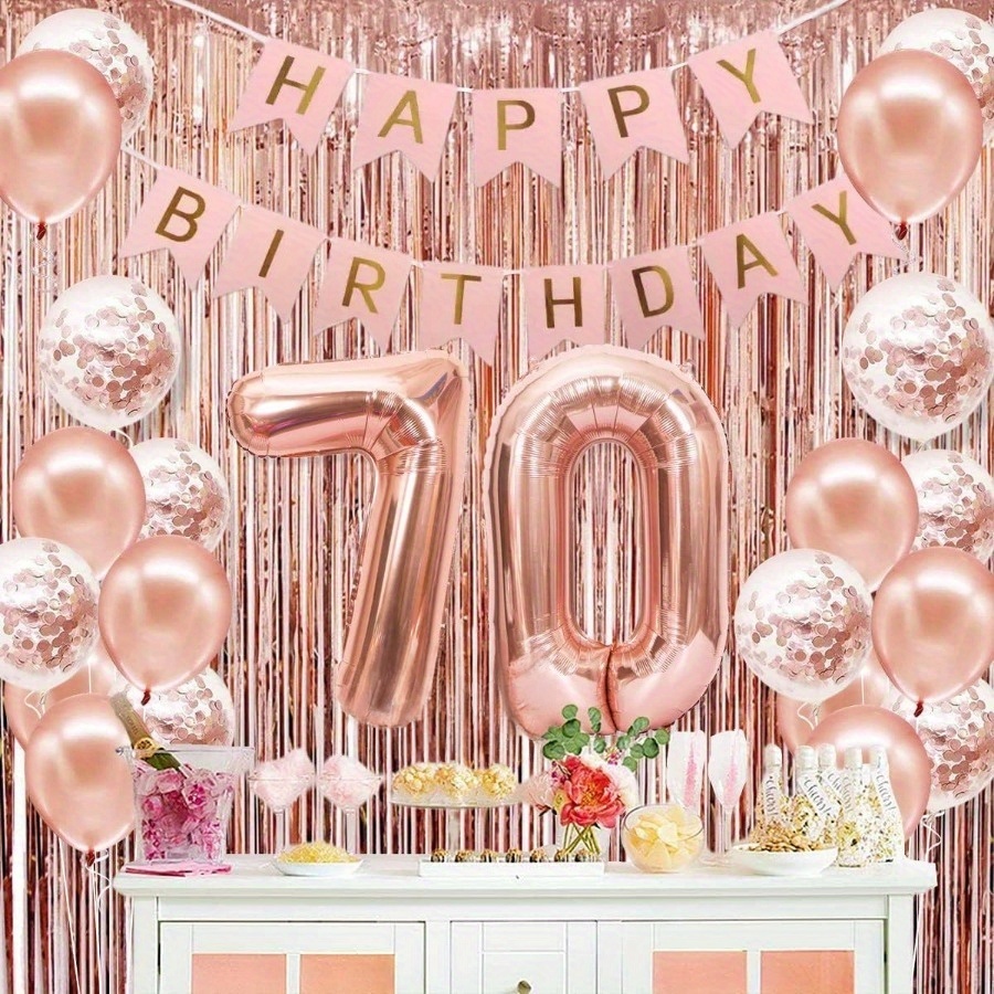 58Pc/Set 40-Inch Number Foil B - Party Banner Gold reseña y precio