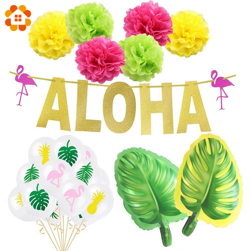 1set Hawaiian Party Decoration - Balloon Arch Kit reseña y precio