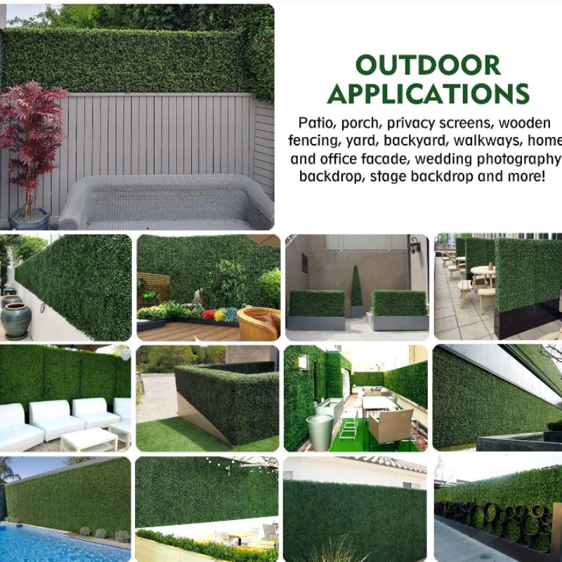 Artificial Plants Grass Wall B - Flower Wall Panel reseña y precio