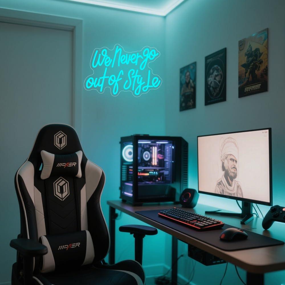 We Never Go Out Of Style Neon  - Neon Sign Party reseña y precio