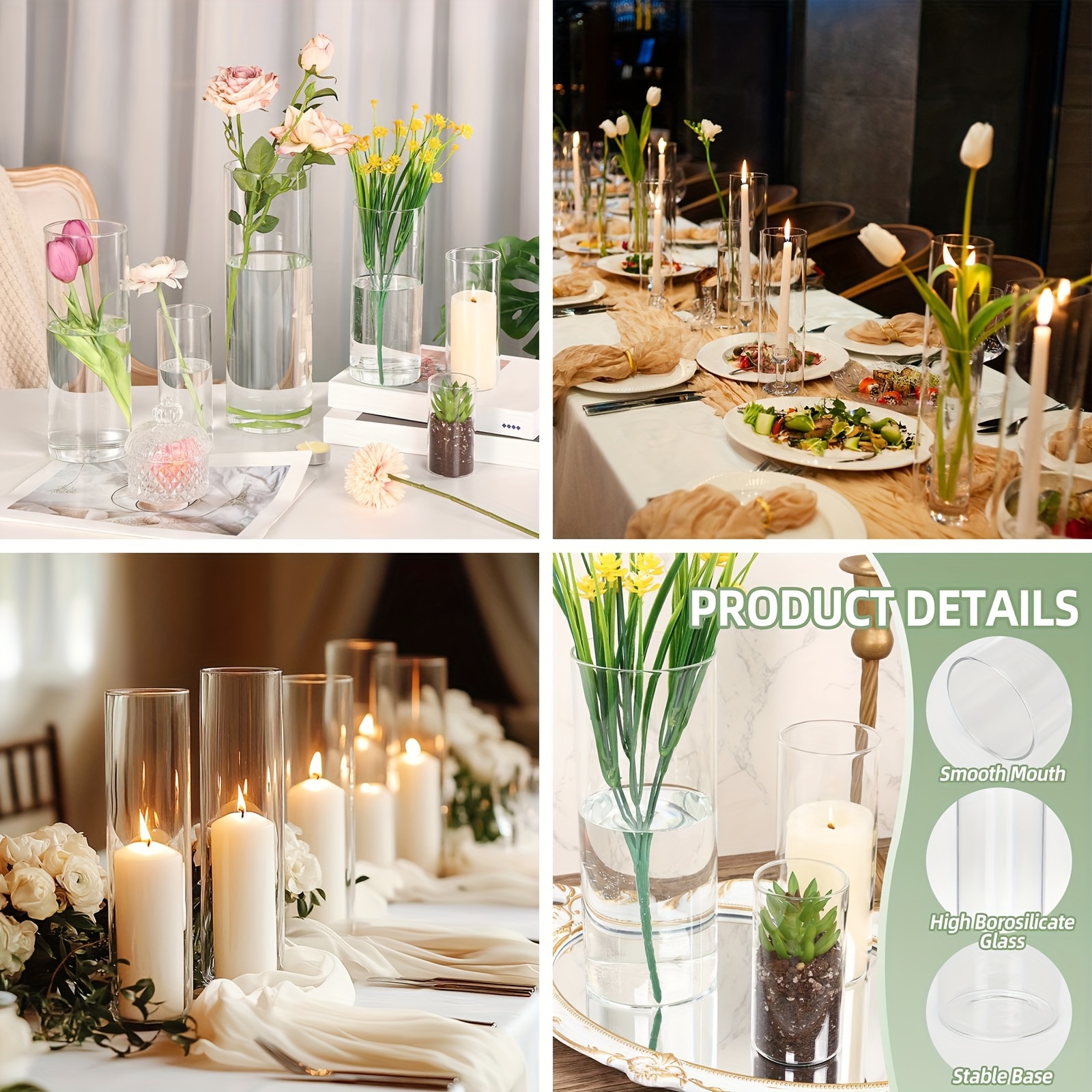 Set of 35 High-Quality Thick G - Centerpiece Stick reseña y precio