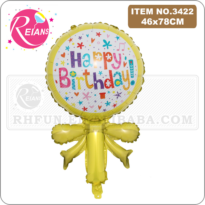 Happy Birthday Bowknot Lollipo - Party Event Supplier reseña y precio