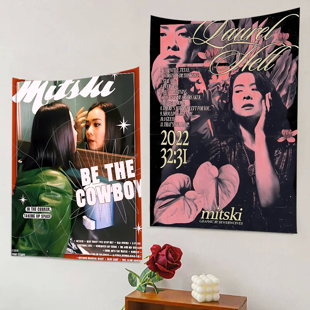 Singer Mitski Photography Back - Dessert Table Backdrop reseña y precio