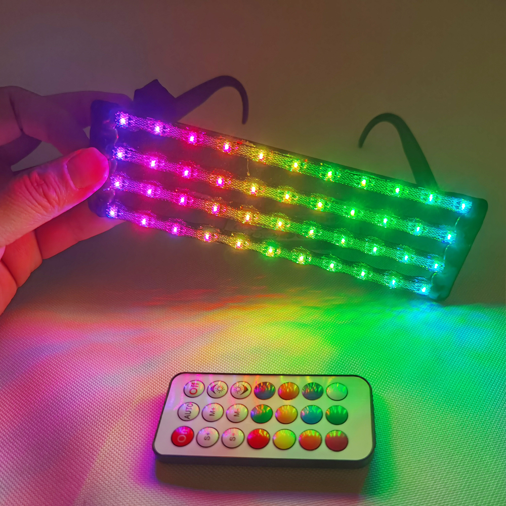 Fashion Glow Party Glasses Lig - Event Party Dj reseña y precio