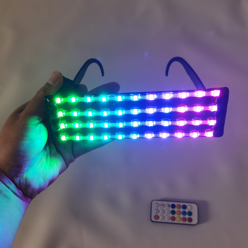 Fashion Glow Party Glasses Lig - Event Party Dj reseña y precio