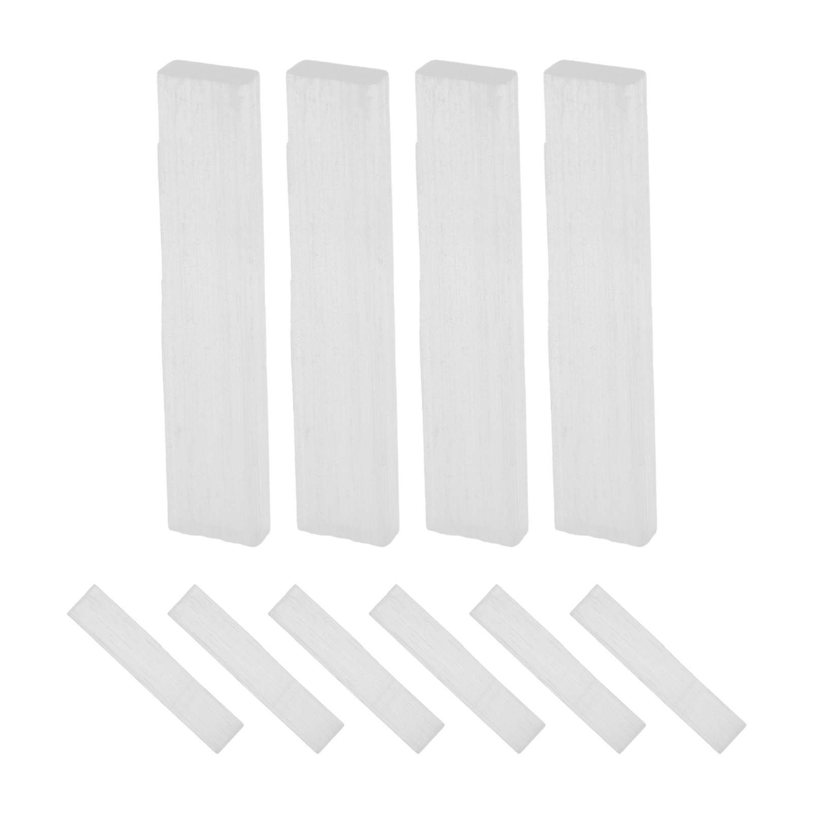 10Pcs Natural Moroccan Selenit - Centerpiece Stick reseña y precio