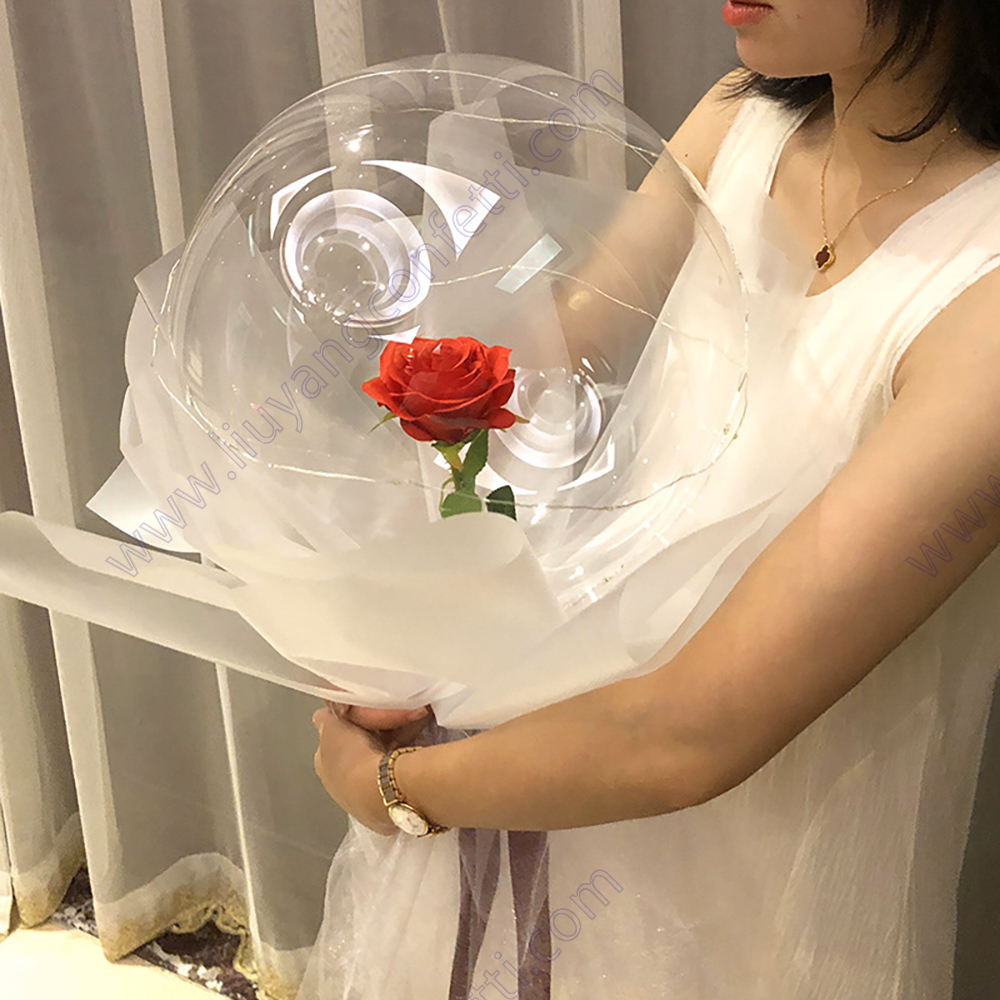 Balloon Rose Valentine Day Bob - Led Balloon Light reseña y precio