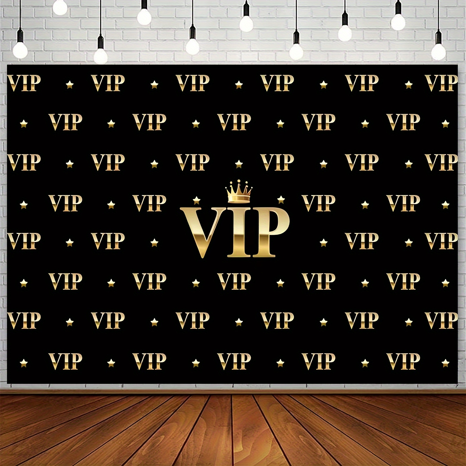 VIP Royal Crown Black Gold Tap - Party Banner Gold reseña y precio