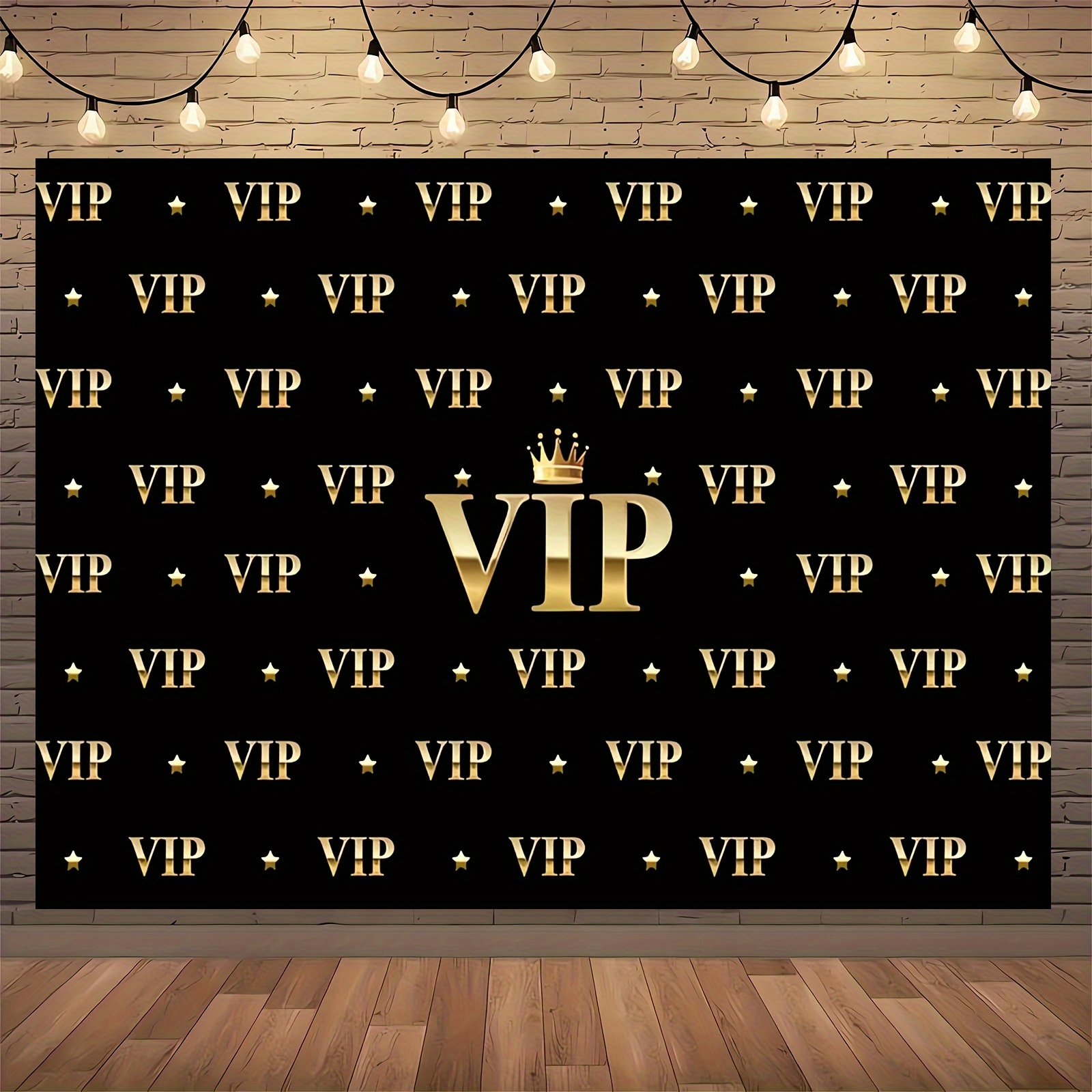 VIP Royal Crown Black Gold Tap - Party Banner Gold reseña y precio