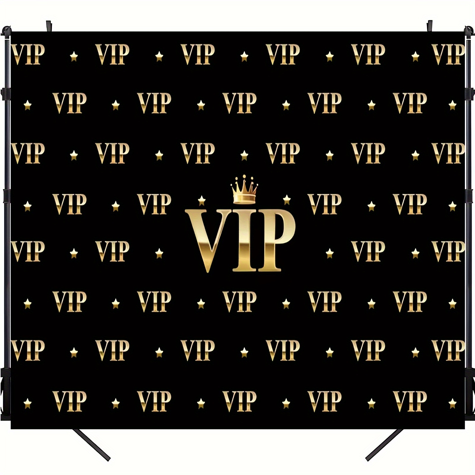 VIP Royal Crown Black Gold Tap - Party Banner Gold reseña y precio
