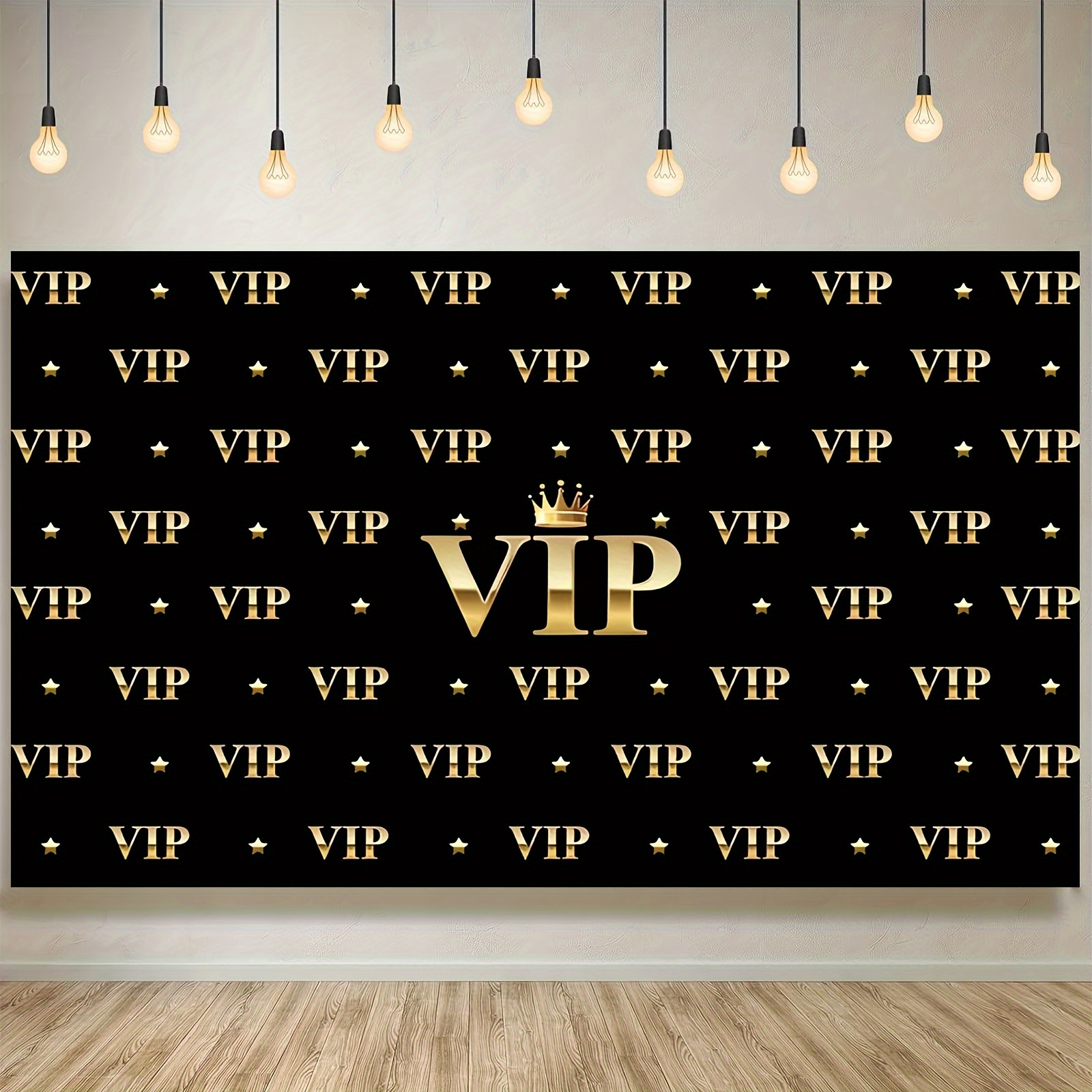 VIP Royal Crown Black Gold Tap - Party Banner Gold reseña y precio