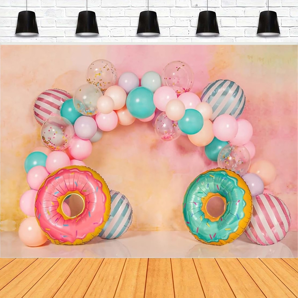 Donut Photography Backdrop Pin - Dessert Table Backdrop reseña y precio
