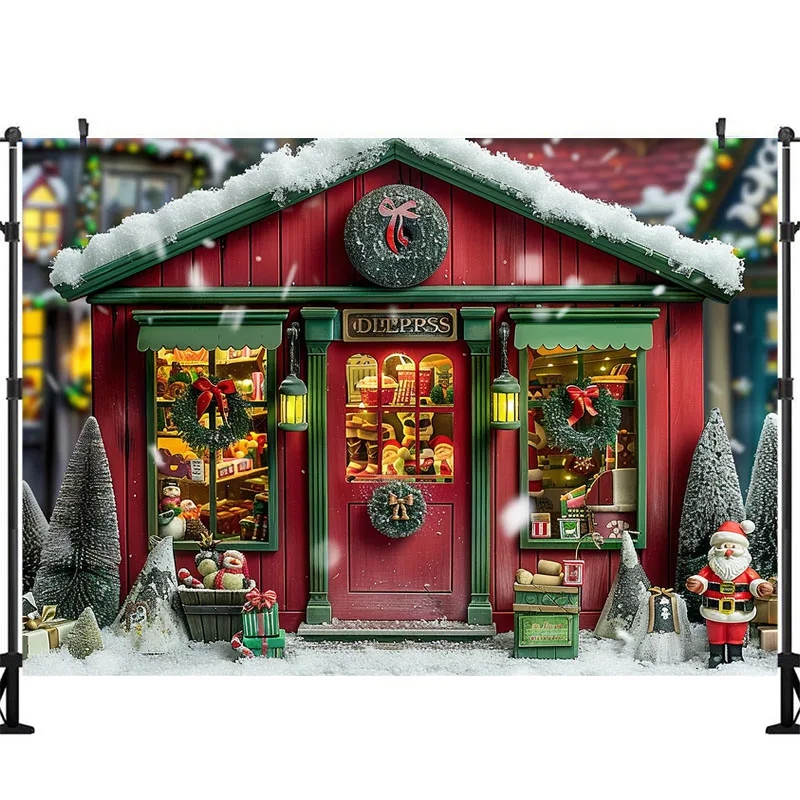 Christmas Store Photography Ba - Party Event Supply Store reseña y precio