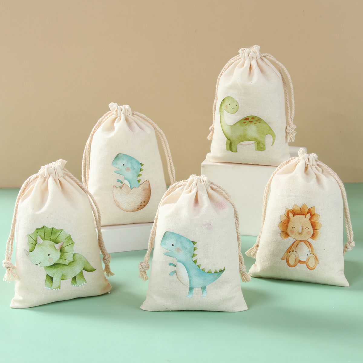 6pcs Animal Unicorn Dinosaur C - Cotton Candy Cone reseña y precio