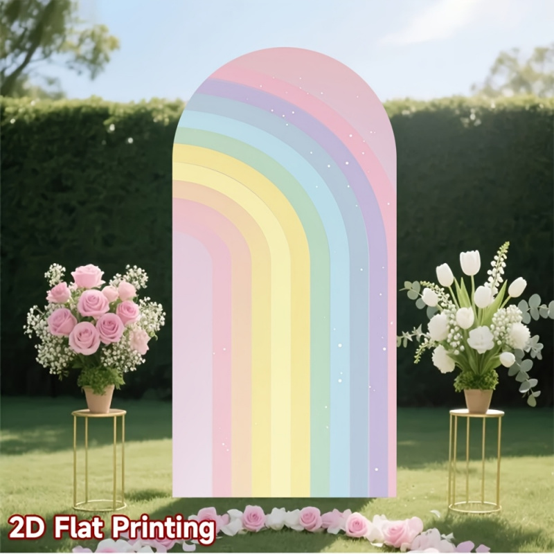 VIKAMA Macaron Rainbow Arch Ba - Dessert Table Backdrop reseña y precio