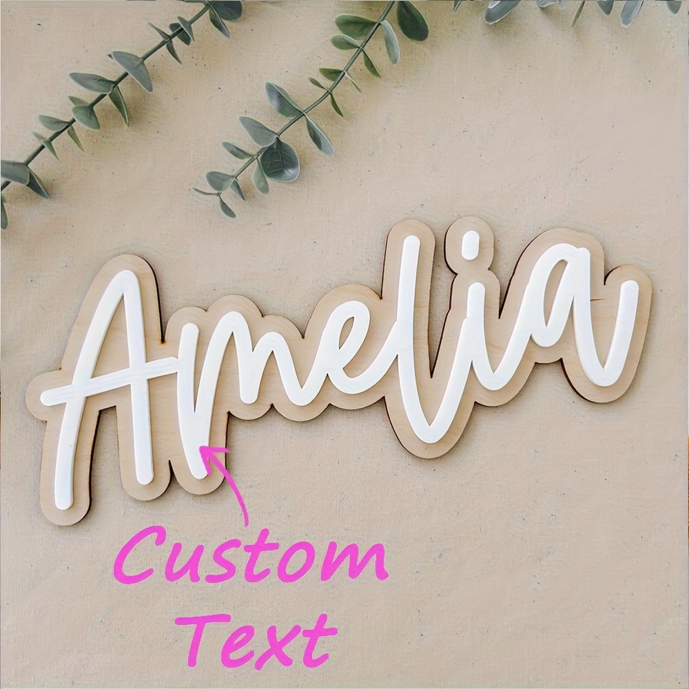 Personalized Double-Layered Wo - Eve Party reseña y precio