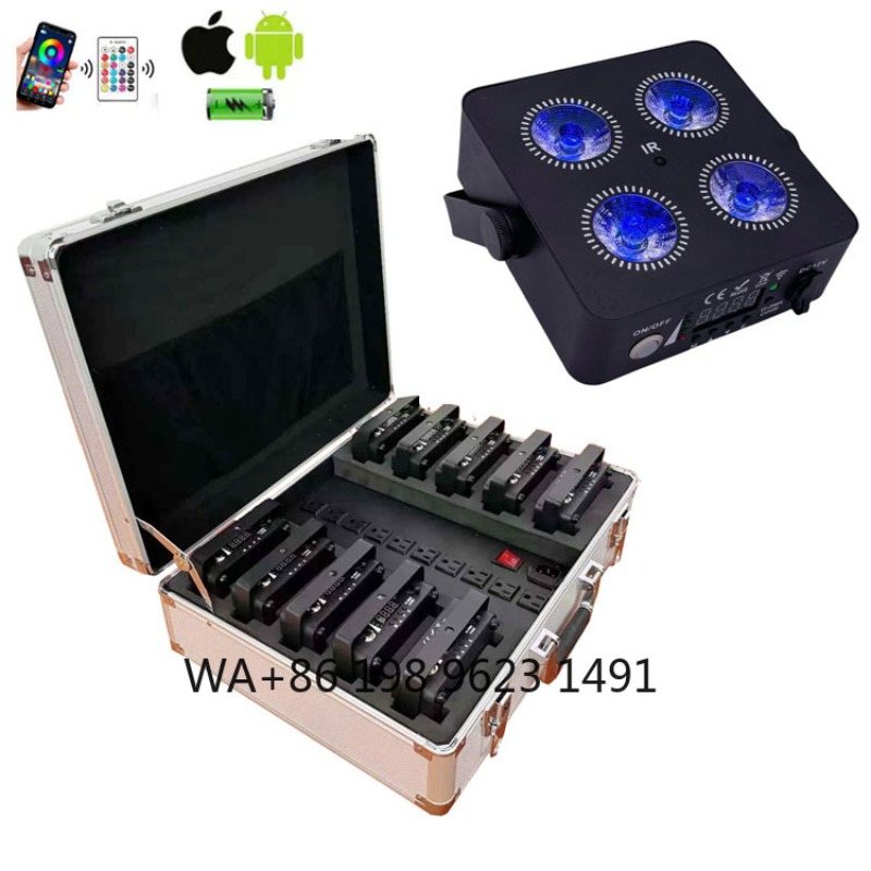 4X18W RGBWA+UV 6IN1 Mini Wirel - Event & Party Supply Photos reseña y precio