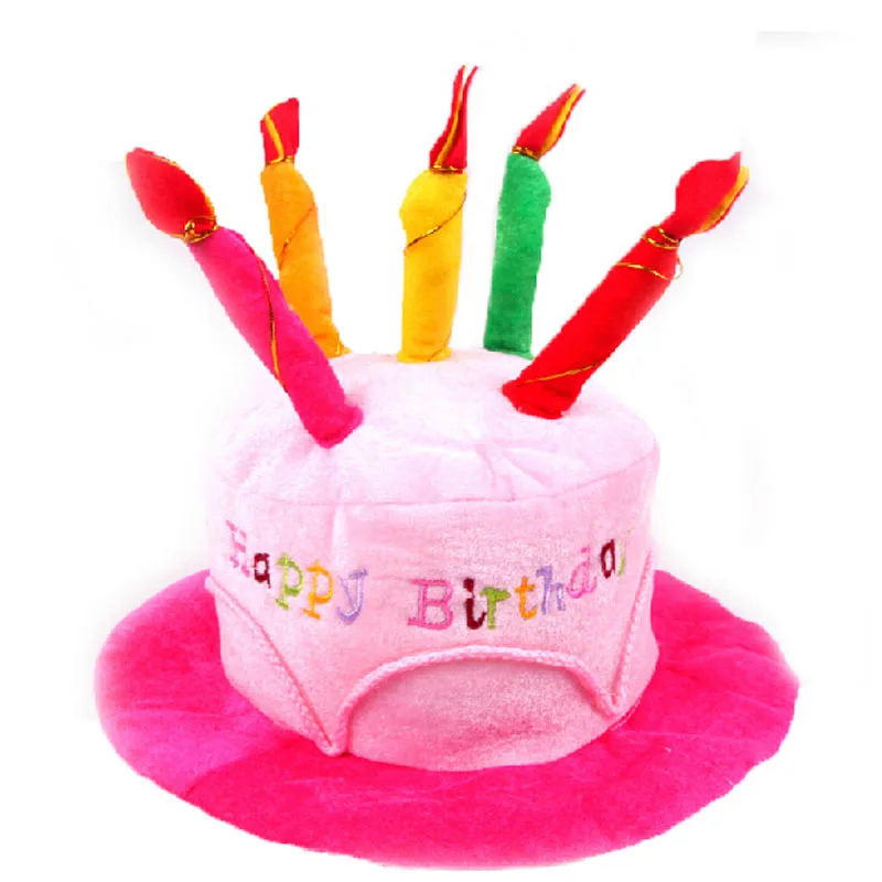 Birthday Cake Hat Birthday Can - Party Hat Cone reseña y precio