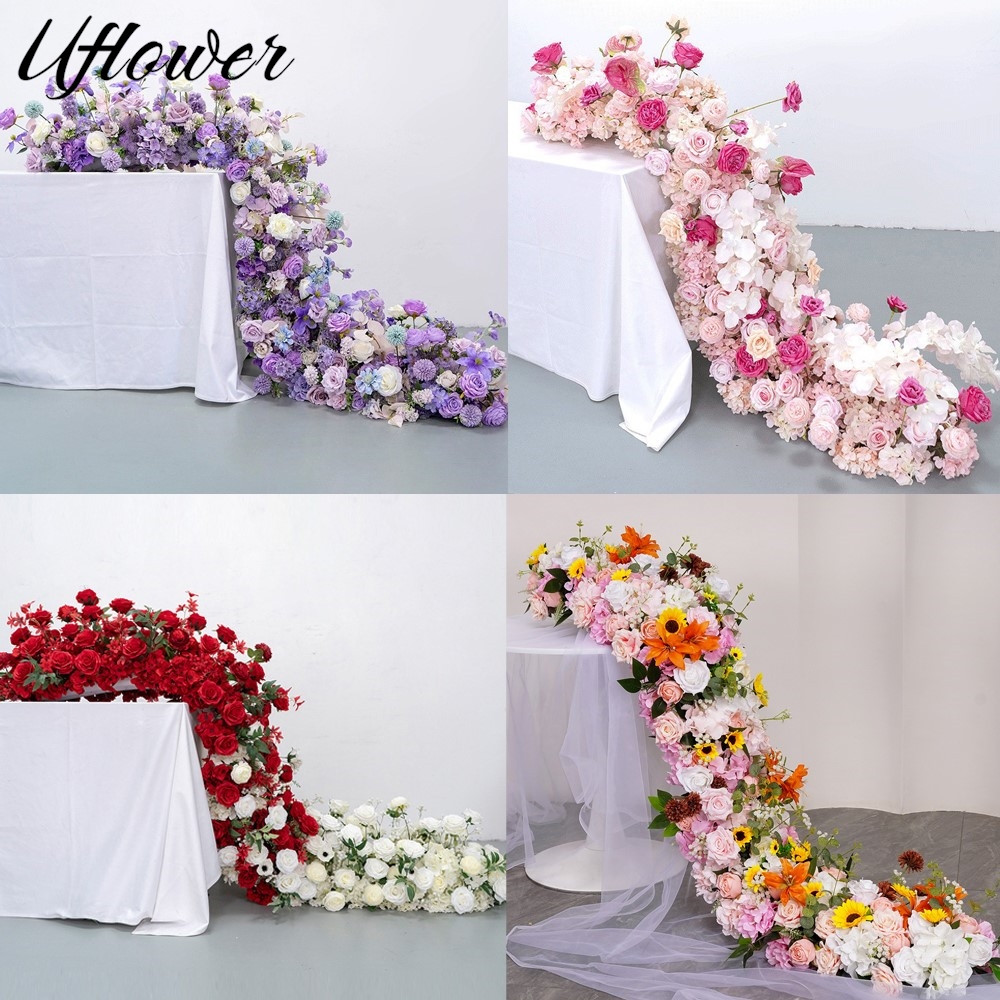Uflower 200cm Luxury Rose Arti - Flower Wall Panel reseña y precio