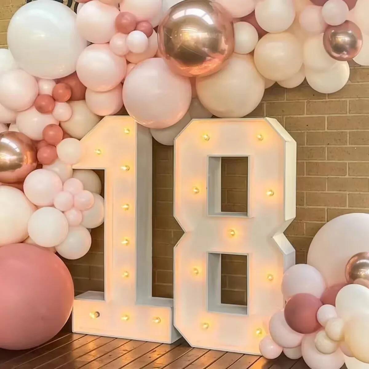 Giant Number Led Light for Kid - Led Balloon Light reseña y precio