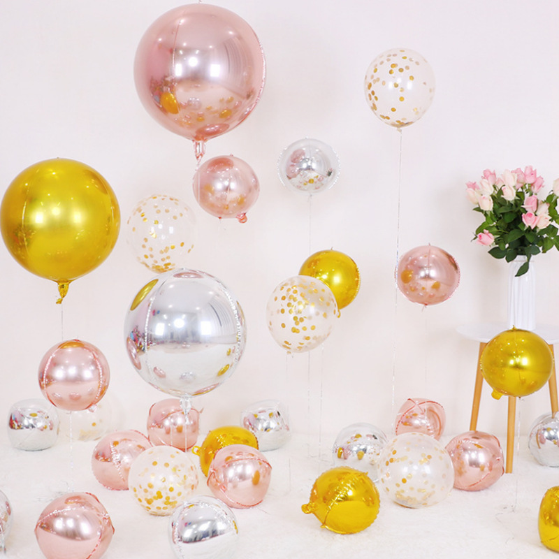 5pcs 10 18 22 Inch 4D Round Me - Party Event Supply Store reseña y precio