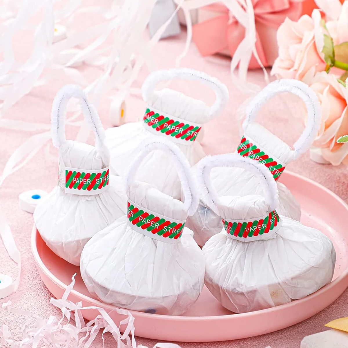 10Pcs Romantic White Hand-Thro - Confetti Cannon Tube reseña y precio