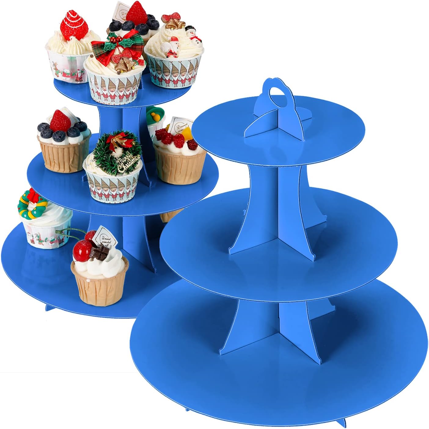 3-Tier Cupcake Stand, 2Pcs, St - Cupcake Stand Tier reseña y precio