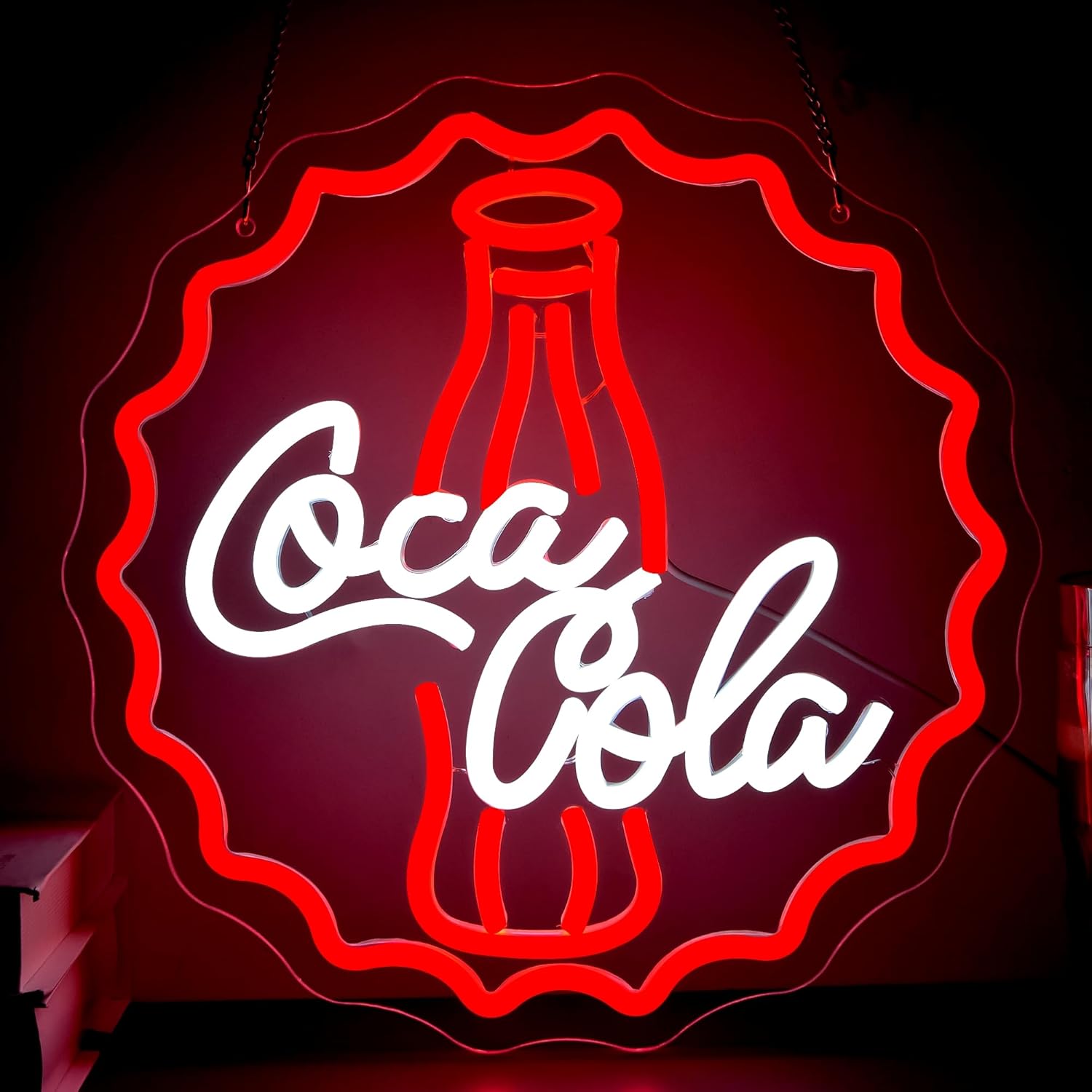 Cola Neon Sign Art Wall Light  - Neon Sign Party reseña y precio