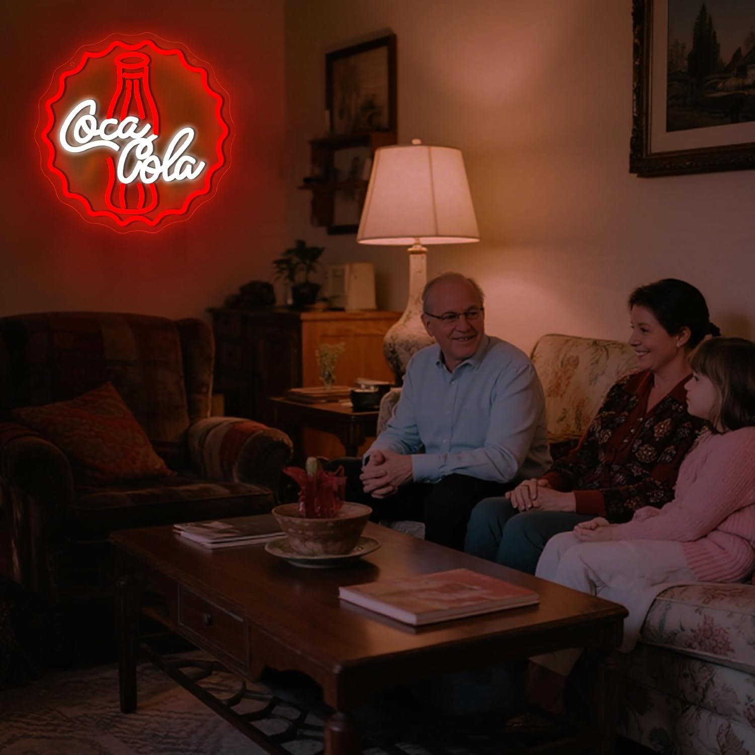 Cola Neon Sign Art Wall Light  - Neon Sign Party reseña y precio