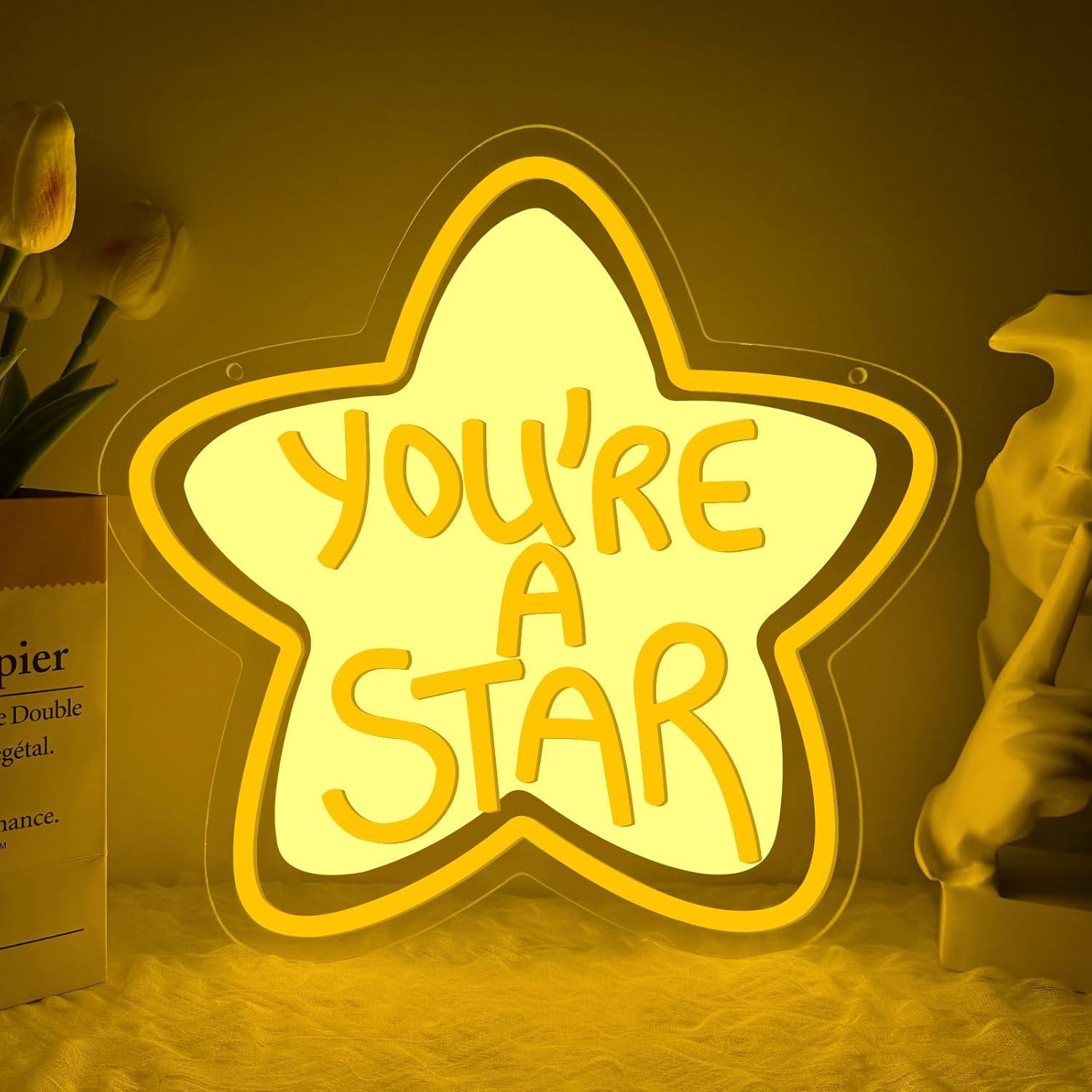 You're A Star Neon Sign USB Di - Neon Sign Party reseña y precio