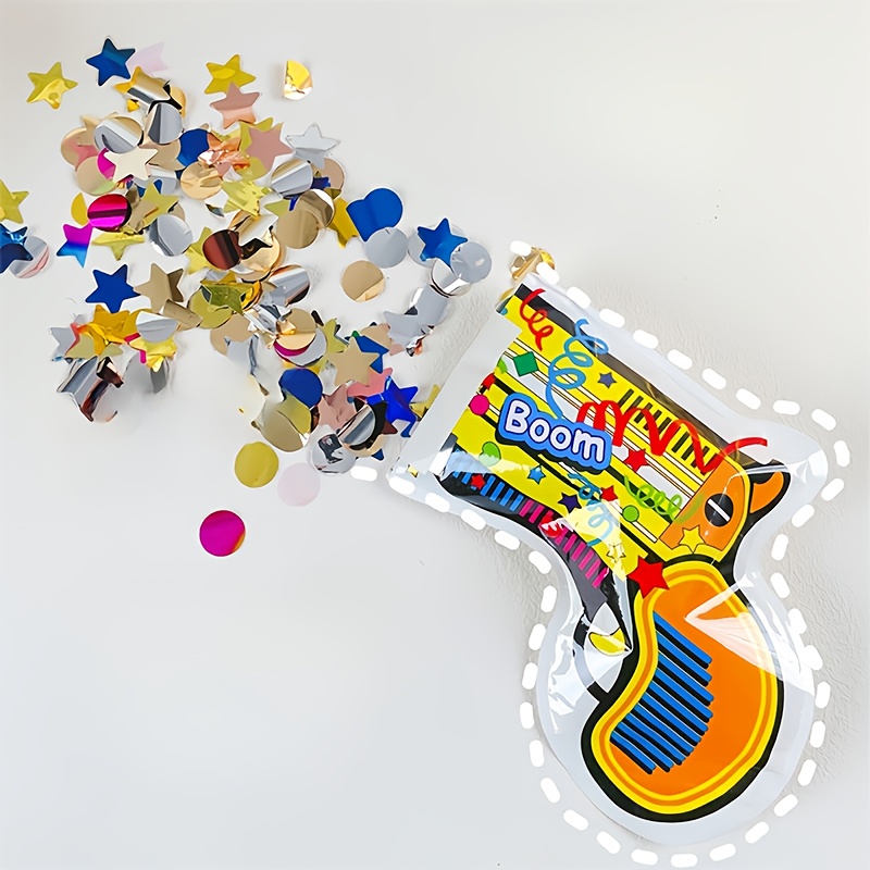 20 Colorful Confetti Poppers,  - Confetti Cannon Tube reseña y precio