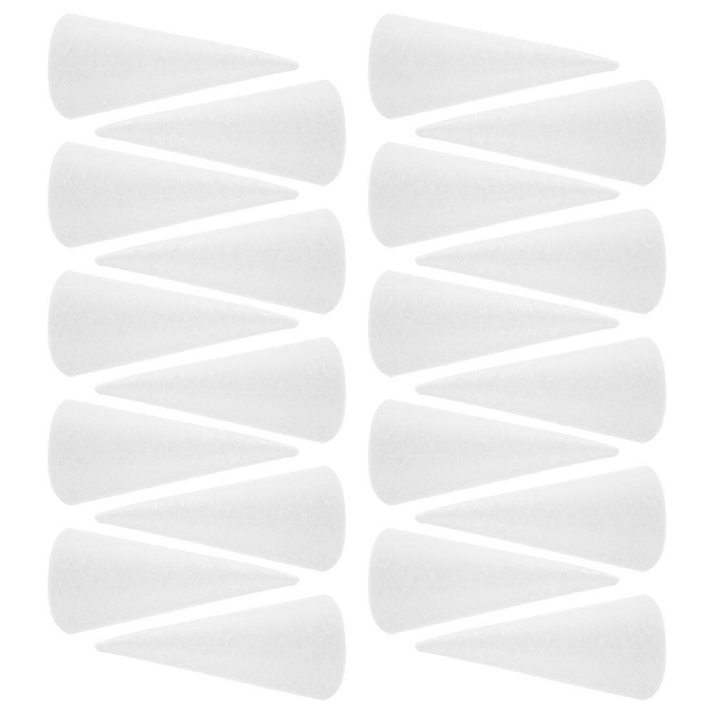 20pcs Polystyrene Foam Cones,  - Cotton Candy Cone reseña y precio